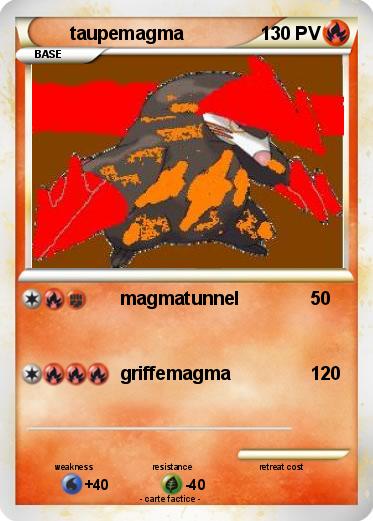 Pokemon taupemagma