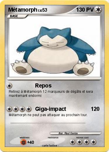Pokemon Métamorph