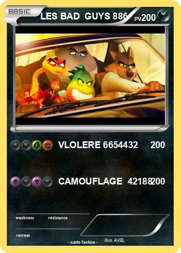 Pokemon LES BAD  GUYS 886