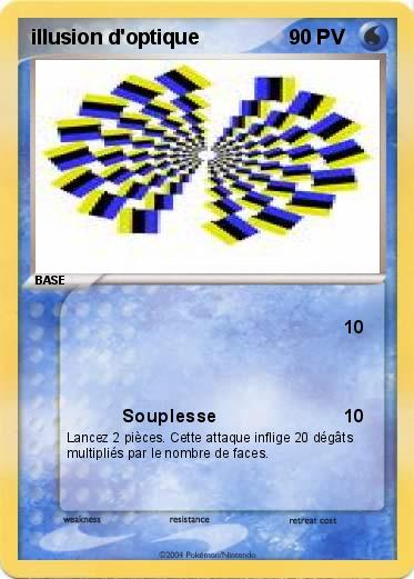 Pokemon illusion d'optique