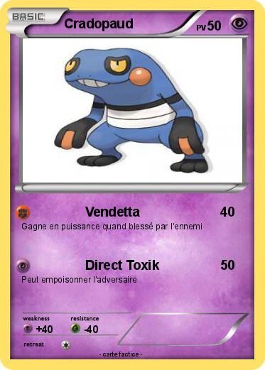 Pokemon Cradopaud