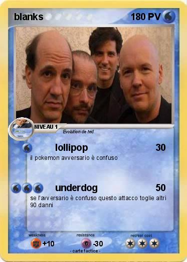 Pokemon blanks