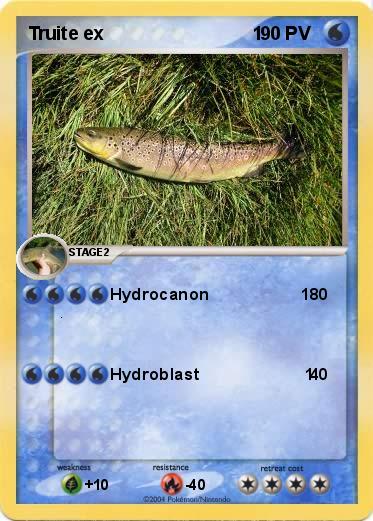 Pokemon Truite ex                             1