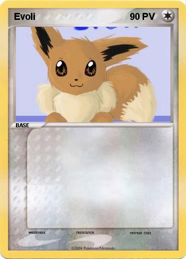 Pokemon Evoli