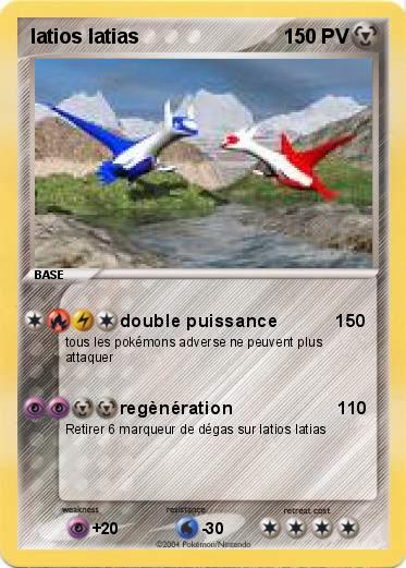 Pokemon latios latias 
