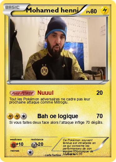 Pokemon Mohamed henni