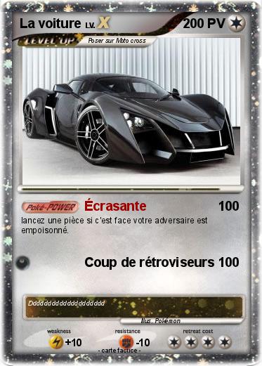 Pokemon La voiture