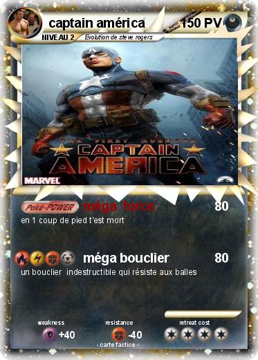 Pokemon captain américa