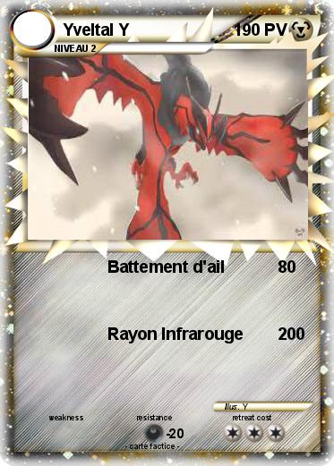 Pokemon Yveltal Y