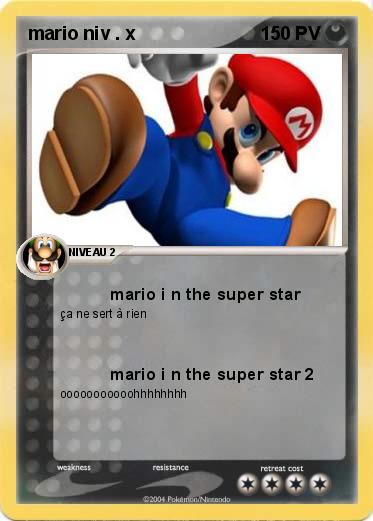 Pokemon mario niv . x