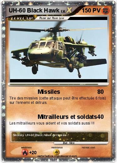 Pokemon UH-60 Black Hawk