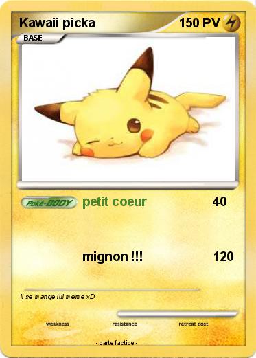 Pokemon Kawaii picka
