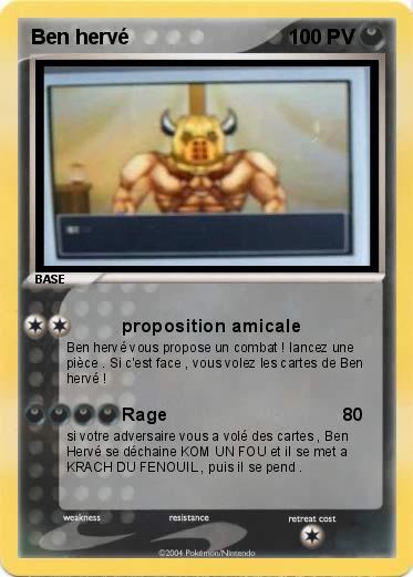 Pokemon Ben hervé