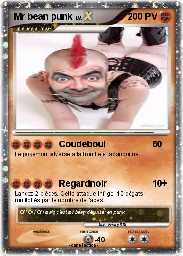 Pokemon Mr bean punk