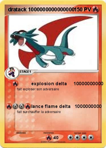 Pokemon dratack 1000000000000000