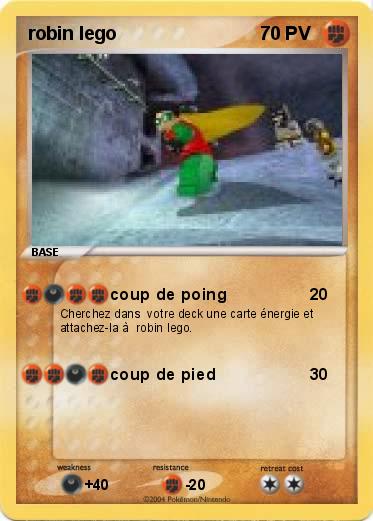 Pokemon robin lego
