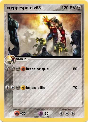 Pokemon creppespo niv63