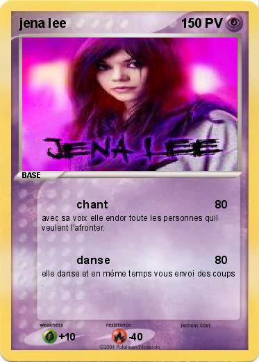 Pokemon jena lee