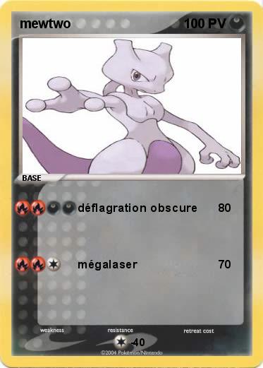 Pokemon mewtwo