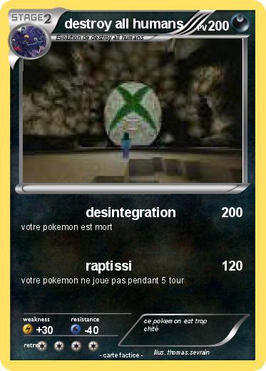 Pokemon destroy all humans