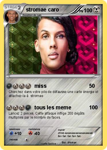 Pokemon stromae caro