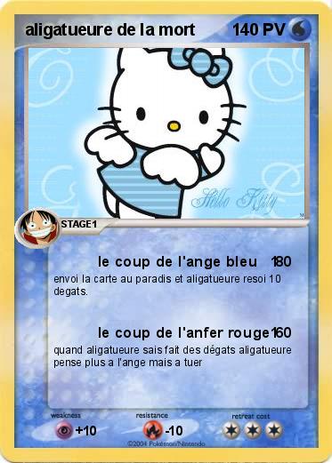 Pokemon aligatueure de la mort