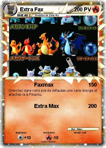 Pokemon Extra Fax
