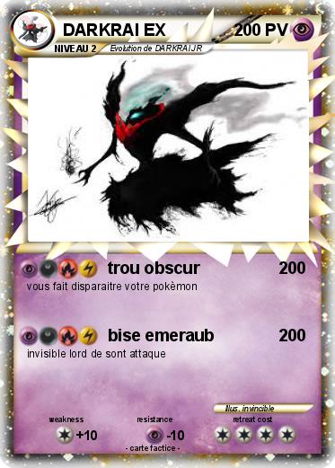 Pokemon DARKRAI EX