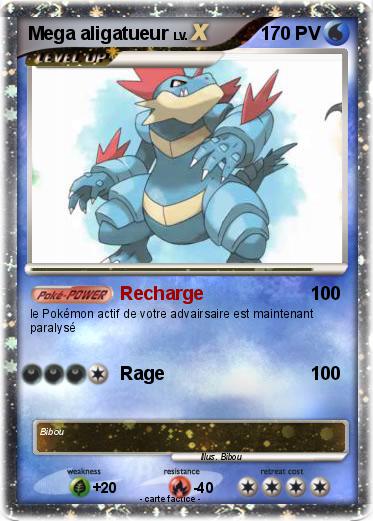 Pokemon Mega aligatueur
