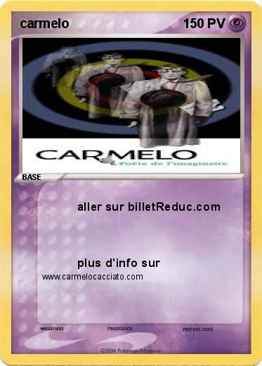 Pokemon carmelo 
