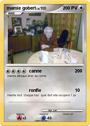 Pokemon mamie gobert