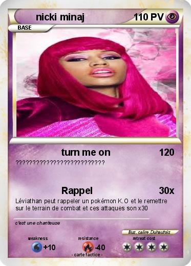 Pokemon nicki minaj