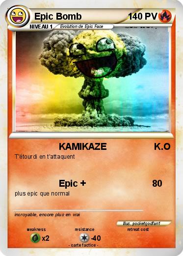 Pokemon Epic Bomb