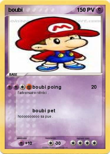 Pokemon boubi 