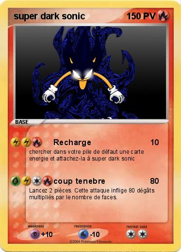 Pokemon super dark sonic