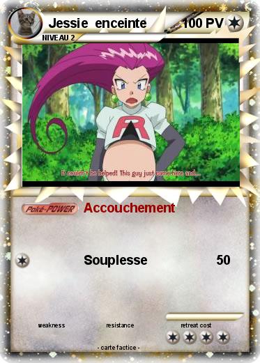 Pokemon Jessie  enceinte