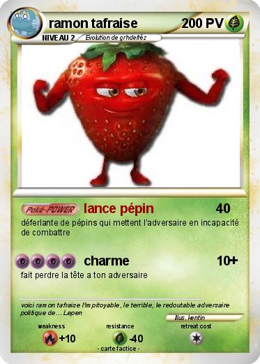 Pokemon ramon tafraise