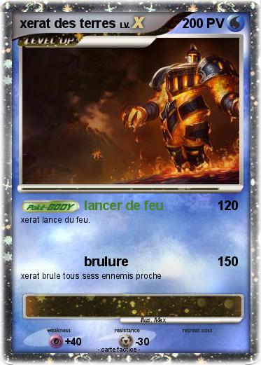 Pokemon xerat des terres