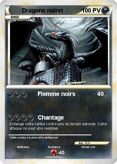 Pokemon Dragons noiret
