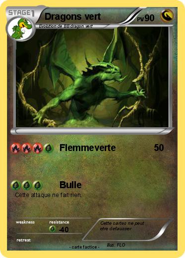 Pokemon Dragons vert