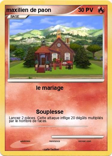 Pokemon maxilien de paon