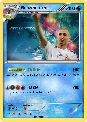 Pokemon Benzema  ex