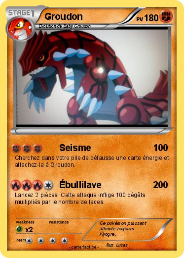 Pokemon Groudon