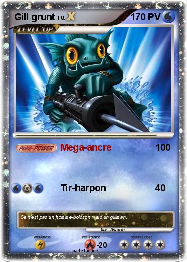 Pokemon Gill grunt