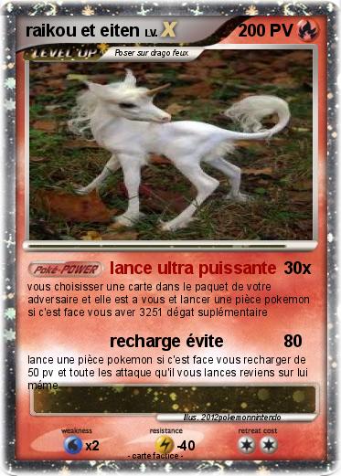 Pokemon raikou et eiten