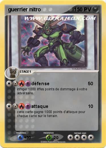 Pokemon guerrier nitro