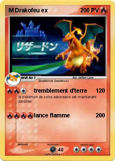 Pokemon M Drakofeu ex