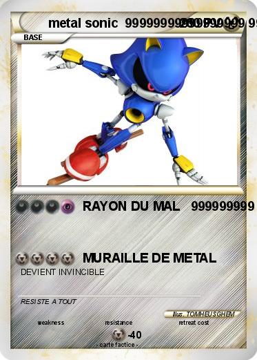 Pokemon metal sonic  99999999999999999 99999999999