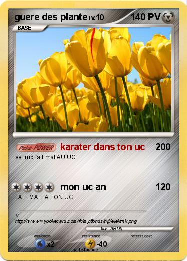 Pokemon guere des plante