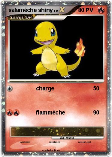 Pokemon salaméche shiny